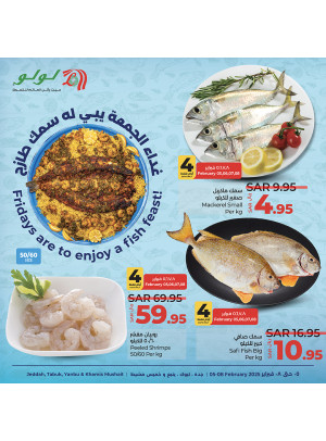 Fish Deals - Jeddah, Tabuk, Yanbu & Khamis Mushait