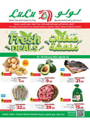 Fresh Deals - Jeddah, Tabuk, Yanbu & Khamis Mushait