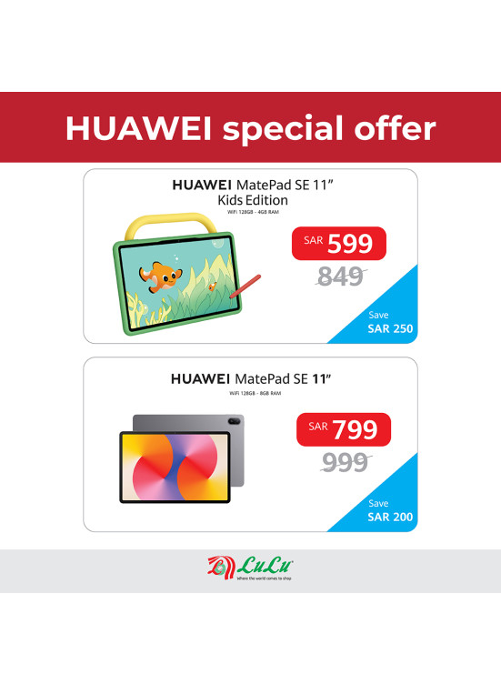 Special Offer on Huawei Tablet