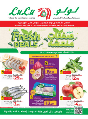 Fresh Deals - Riyadh, Hail, Al Kharj & Unayzah