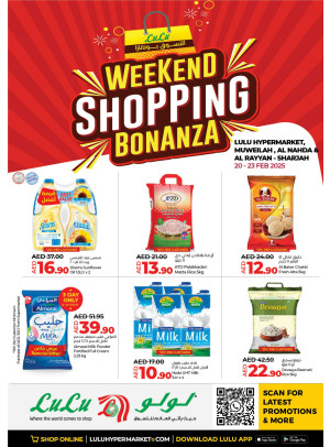Weekend Shopping Bonanza - Sharjah