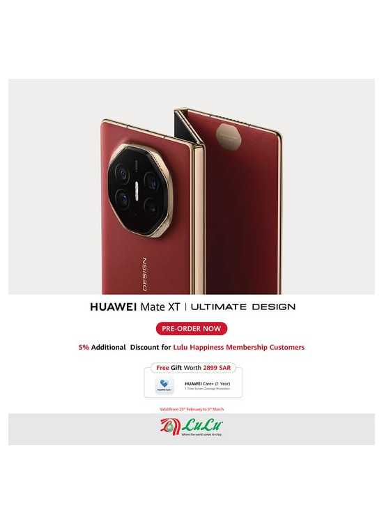 Pre-Order Now - Huawei Mate XT Smartphone