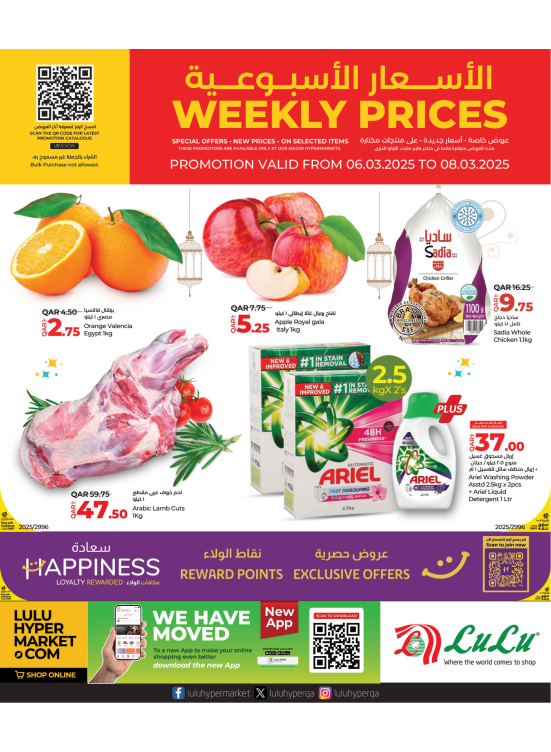 Weekly Prices