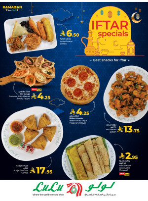 Iftar Specials Offers