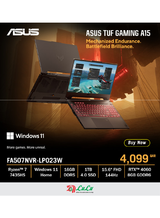 عرض خاص - ASUS TUF Gaming A15 & F15
