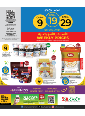 Weekly Prices