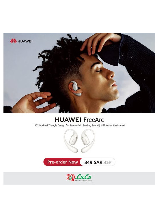 Pre-Order Now - Huawei FreeArc Headphones