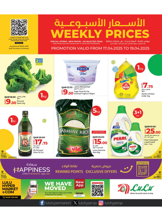Weekly Prices