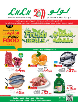 Fresh Deals - Jeddah, Tabuk, Yanbu & Khamis Mushait