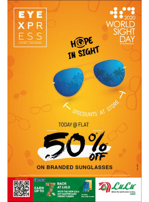 50% Off on Branded Sunglasses