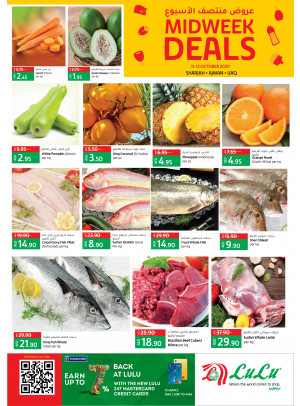 Midweek Deals - Sharjah, Ajman & UAQ