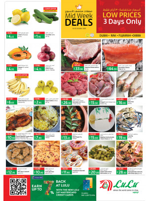 Midweek Deals - Dubai, RAK, Fujairah & Dibba