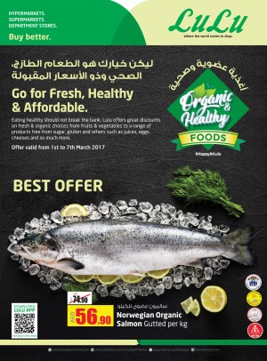 Organic and Healthy foods