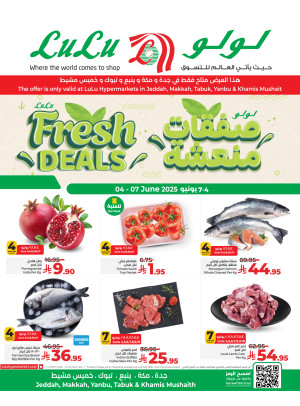 Fresh Deals - Jeddah, Tabuk, Yanbu & Khamis Mushait