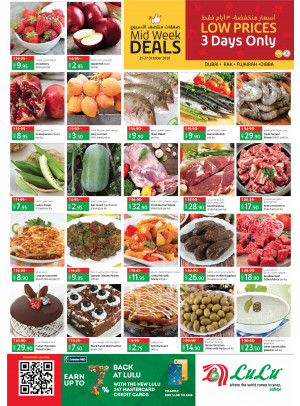 Midweek Deals - Dubai, RAK, Fujairah & Dibba