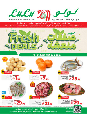 Fresh Deals - Jeddah, Tabuk, Yanbu & Khamis Mushait