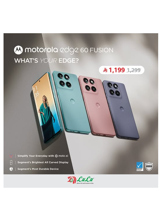 Exclusive Offers - Motorola Edge 60 Fusion