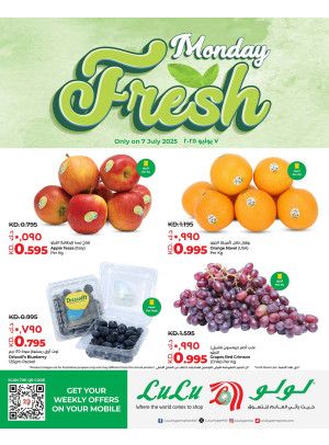 Monday Fresh Deals