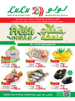 Fresh Deals - Riyadh, Hail, Al Kharj & Unayzah