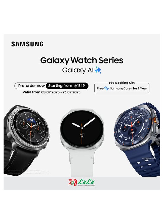 Pre-Order Now - Samsung Galaxy Watch Series