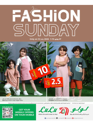 Fashion Sunday Deals