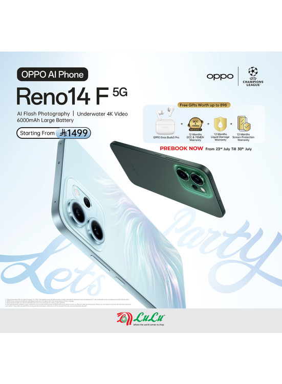 Available Now - OPPO Reno14 F 5G