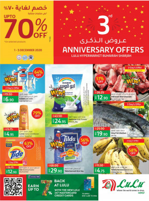 3rd Anniversary Offers - Al Buhairah, Sharjah