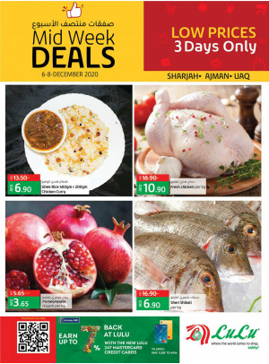 Midweek Deals - Sharjah, Ajman & UAQ