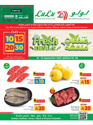 Fresh Deals - Jeddah, Makkah, Tabuk, Yanbu & Khamis Mushait
