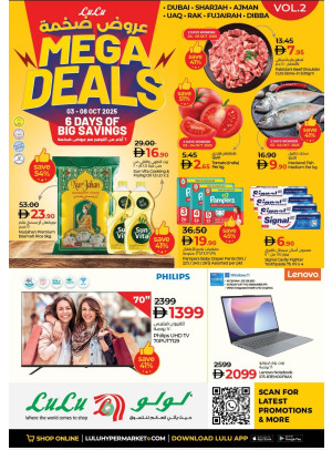 Mega Deals - Dubai & Northern Emirates