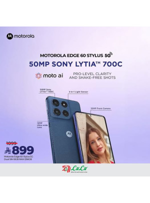 Special Offer - Motorola Edge 60 Smart Phone