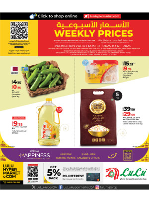 Weekly Prices