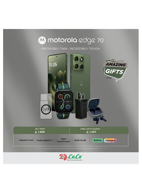 Available Now - Motorola Edge 70 Smartphone