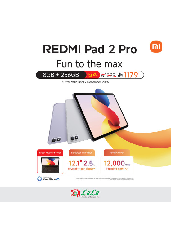 Available Now - Redmi Pad 2 Pro