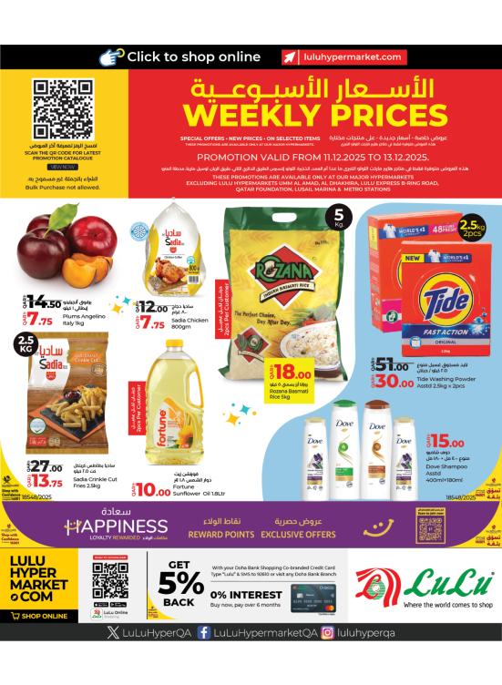 Weekly Prices