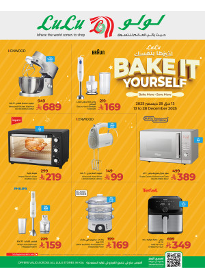 Bake It Yourself Amazing Offers