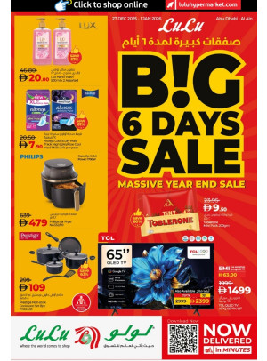 Big 6-Days Sale  - Abu Dhabi & Al Ain