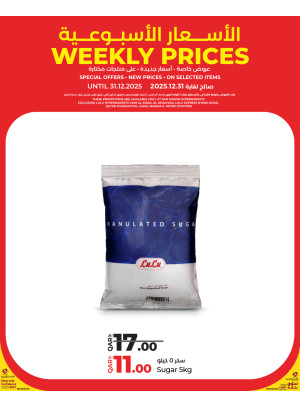 Weekly Prices, Vol 2