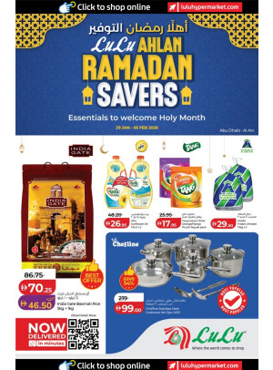 Ahlan Ramadan Savers - Abu Dhabi & Al Ain