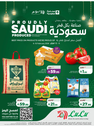 Proudly Saudi Produced - Eastern Province
