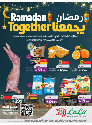 Ramadan Together Offers - Eastern Province