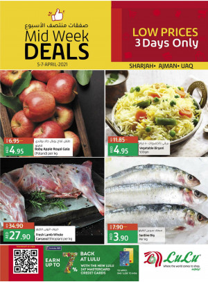 Midweek Deals - Sharjah, Ajman & UAQ