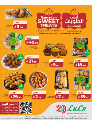 Ramadan Sweet Treats Offers - Eastern Province