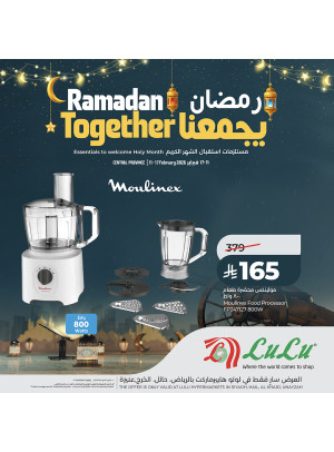 Ramadan Together Offers, Vol 8 - Riyadh, Hail, Al Kharj & Unayzah