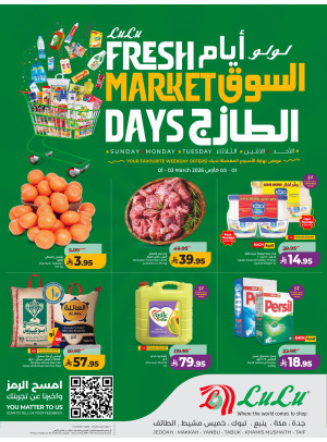 Fresh Market Days Deals - Western Region