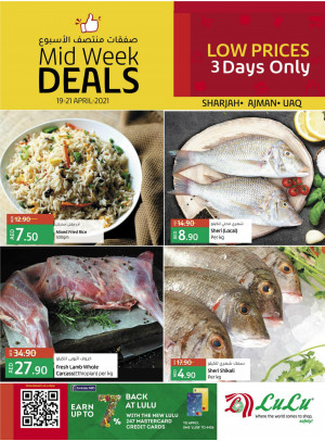 Midweek Deals - Sharjah, Ajman & UAQ