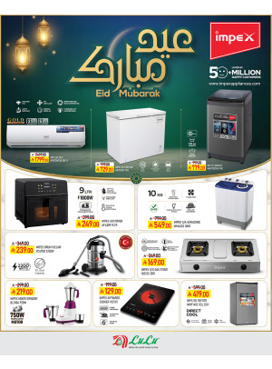Eid Mubarak Offers on Impex Appliances