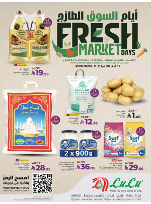 Fresh Market Days Deals - Western Region