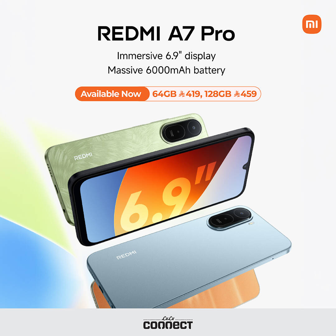 Available Now - Redmi A7 Pro Smart Phones from Lulu until 30th April - Lulu KSA Offers & Promotions — page 1
