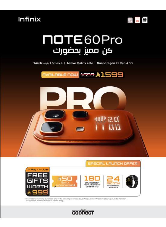 Available Now - Infinix Note 60 Pro Smartphone